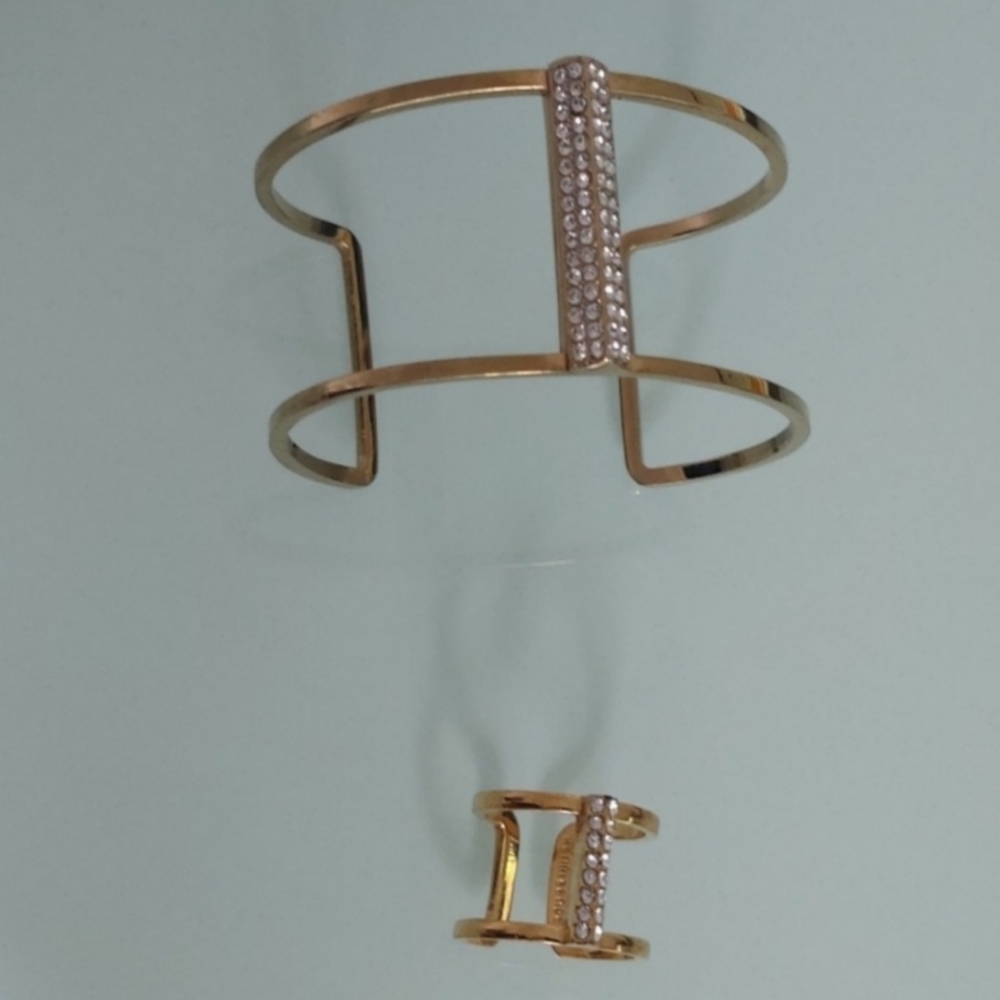 Henri Bendel ring and bracelet set